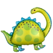 Brontosaurus Luftballon aus Folie