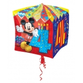 Cubez Luftballon aus Folie Mickey Mouse zum 4. Geburtstag