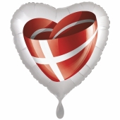 Dänemark Herzballon