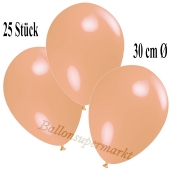 Deko-Luftballons Lachs, 25 Stück