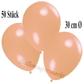 Deko-Luftballons Lachs, 50 Stück