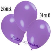 Deko-Luftballons Lavendel, 25 Stück