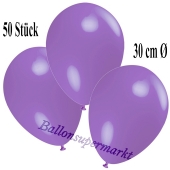 Deko-Luftballons Lavendel, 50 Stück
