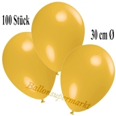 Deko-Luftballons Maisgelb, 100 Stück