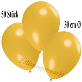 Deko-Luftballons Maisgelb, 50 Stück