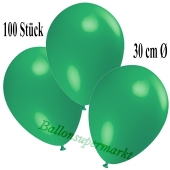 Deko-Luftballons Mintgrün, 100 Stück