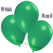 Deko-Luftballons Mintgrün, 50 Stück