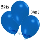 Deko-Luftballons Royalblau, 25 Stück