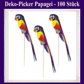 Deko-Picker Papagei