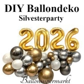 DIY Ballondeko Silvesterparty 03