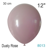 Luftballon in Vintage-Farbe Dusty Rose, 12"