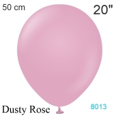 Luftballon in Vintage-Farbe Dusty Rose, 20"