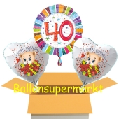 Luftballons aus Folie zum 30. Geburtstag