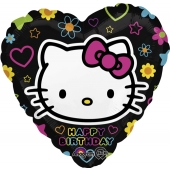 Hello Kitty Geburtstags- Luftballon aus Folie