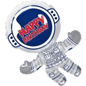Astronaut, Luftballon aus Folie mit Helium