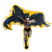 Justice League, Batman Luftballon aus Folie inklusive Helium