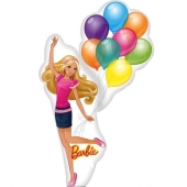 Barbie Balloons Luftballon aus Folie inklusive Helium