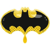Justice League, Batman Logo Luftballon aus Folie inklusive Helium