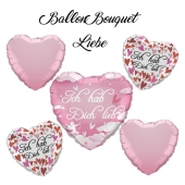 Valentinstag Ballon-Bouquet "Liebe"