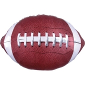 Folienballon American Football Jumbo, ohne Helium