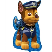 Chase, Paw Patrol Luftballon mit Helium Ballongas