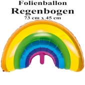 Regenbogen, Luftballon ohne Helium