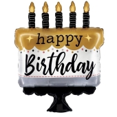 Folienballon,Satin Metallic Birthday Cake