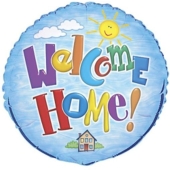 Folienballon Welcome Home ohne Helium