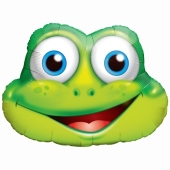 Luftballon witziger Frosch ohne Ballongas