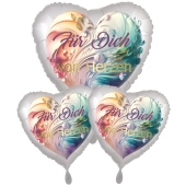 Valentinstag Ballon-Bouquet "Für Dich von Herzen"