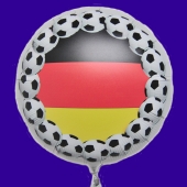 Fußball Deutschland Luftballon aus Folie