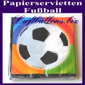 Fußball Papier Servietten