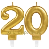 Kerzen Sparkling Celebration, Zahl 20