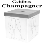 Geldbox Champagner