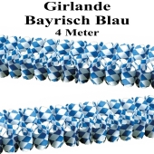 Girlande Bayrisch Blau, 4 Meter