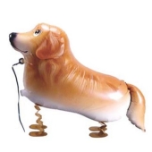 Golden Retriever Airwalker Luftballon