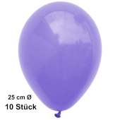 Luftballons Lila, 25 cm, 10 Stück, preiswert und günstig