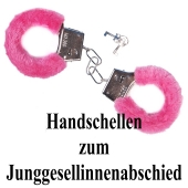 Handschellen, Verkleidung zu Hen Night, Hen Party und Junggesellinnenabschied