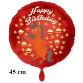 Happy Birthday Pferd Kindergeburtstag Luftballon
