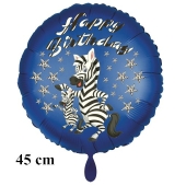 Happy Birthday Zebra Kindergeburtstag Luftballon