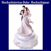 Hochzeitstorten-Dekoration-Hochzeitspaar