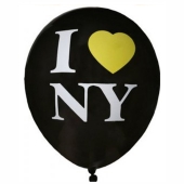 I love New York Luftballons, 8 Stück