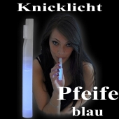 Knicklicht Pfeife, blau