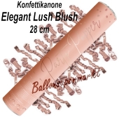 Konfettikanone Elegant Lush Blushe, 28 cm