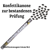 Konfettikanone Prüfung bestanden