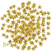 Konfetti Sterne, gold