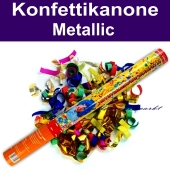 Konfettikanone, Konfetti-Shooter Metallic Bunt