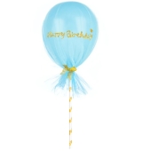 Cake Topper Luftballon, Tortendeko zum Geburtstag