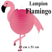 Laterne-Lampion Flamingo