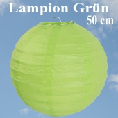 XL Lampion Grün, 50 cm